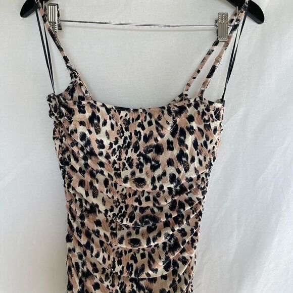 Leopard print midi dress - Picture 5 of 12